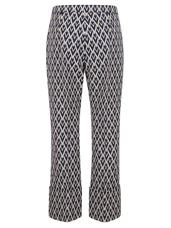  발렌티노 가라바니 스트레이트 팬츠 Valentino Garavani Pantalone Mossi  Nottecrema - VALENTINO GARAVANI