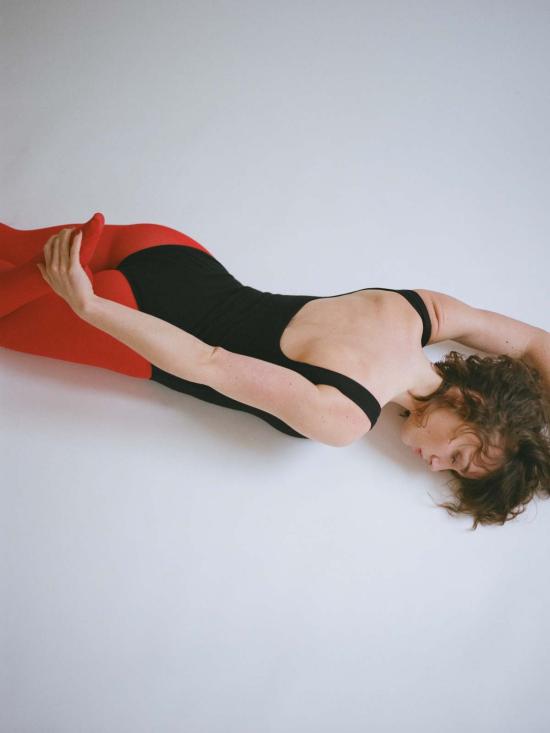  마리아 스탠리 바디수트 티셔츠 바디수트 2.0 누아르 - MARIA STANLEY