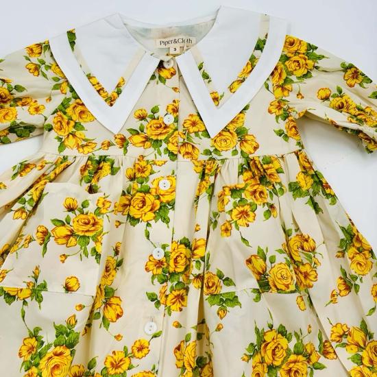  [키즈] Piper&Cloth 원피스 파이퍼앤클로스 가든 드레스 헤리티지 로즈 - PIPER&CLOTH