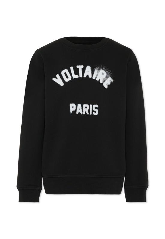 26SS [키즈] 자딕앤볼테르 트레이닝 상의 X60600 09B BLACK