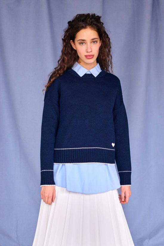  지지 니트웨어 스웨터 라라 참 - GIGI KNITWEAR