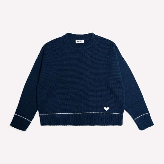  지지 니트웨어 스웨터 라라 참 - GIGI KNITWEAR