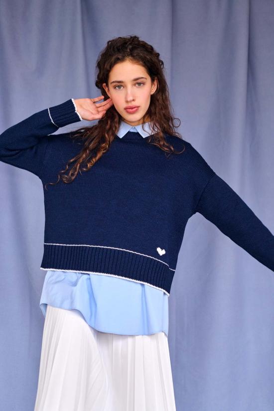  지지 니트웨어 스웨터 라라 참 - GIGI KNITWEAR