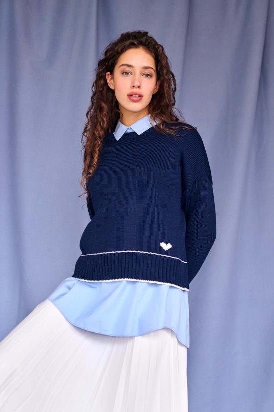  지지 니트웨어 스웨터 라라 참 - GIGI KNITWEAR