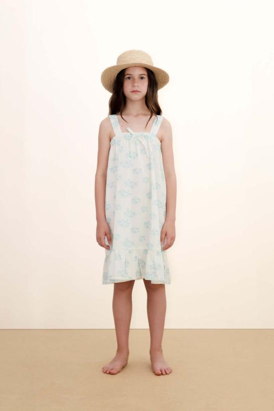  [키즈] 타이니코튼 라운지 웨어 키즈 블로섬 나이트가운 드레스 - TINYCOTTONS