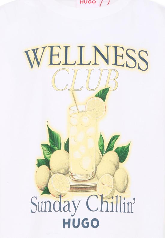 26SS [키즈] 휴고보스 티셔츠 G01017 10P WHITE - HUGO BOSS