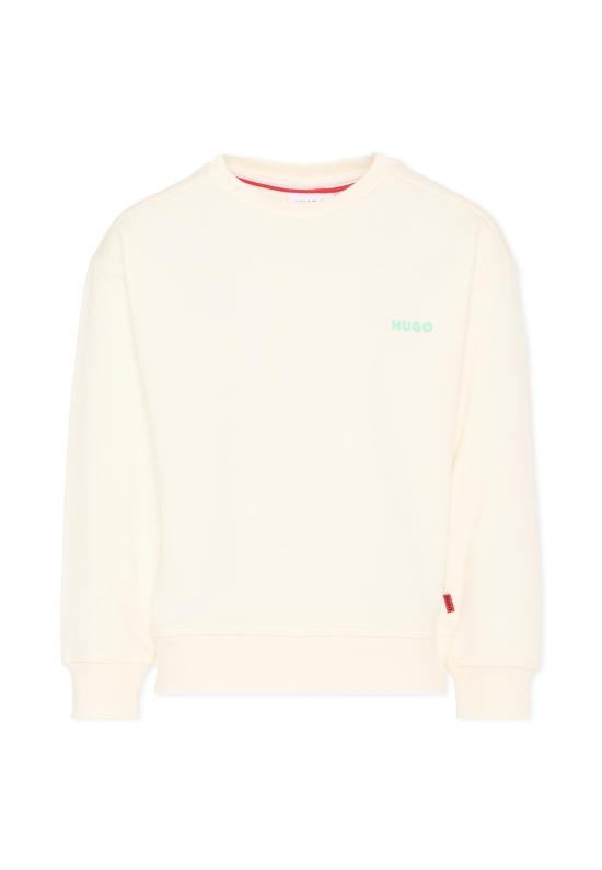 26SS [키즈] 휴고보스 트레이닝 상의 G01024 153 IVORY