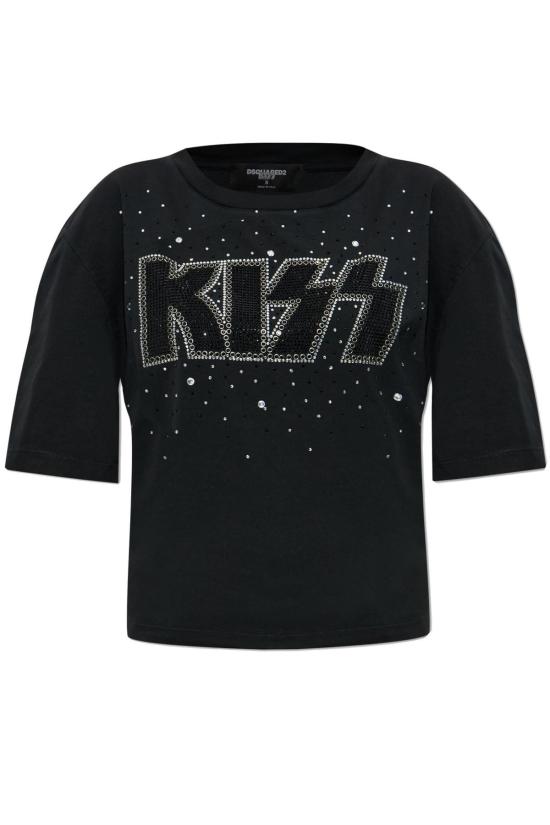  디스퀘어드2 반팔 티셔츠 Dsquared2 X Kiss 티셔츠