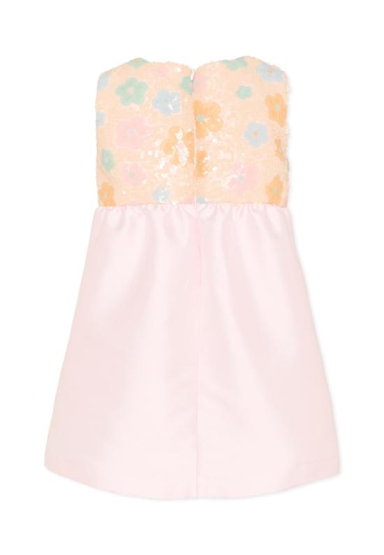 26SS [키즈] 시모네타 원피스 SY1B22 U0277 500MC PINK - SIMONETTA