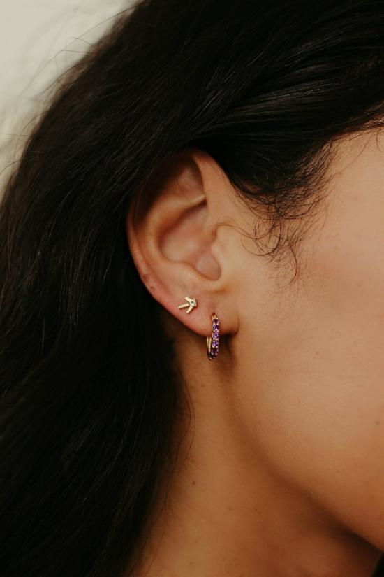  Sierra Winter Jewelry 이어링 시에라 윈터 주얼리 프레리 스타  화이트 토파즈 - OTHER BRANDS