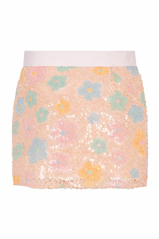 26SS [키즈] 시모네타 스커트 SY7A21 U0277 500MC PINK - SIMONETTA