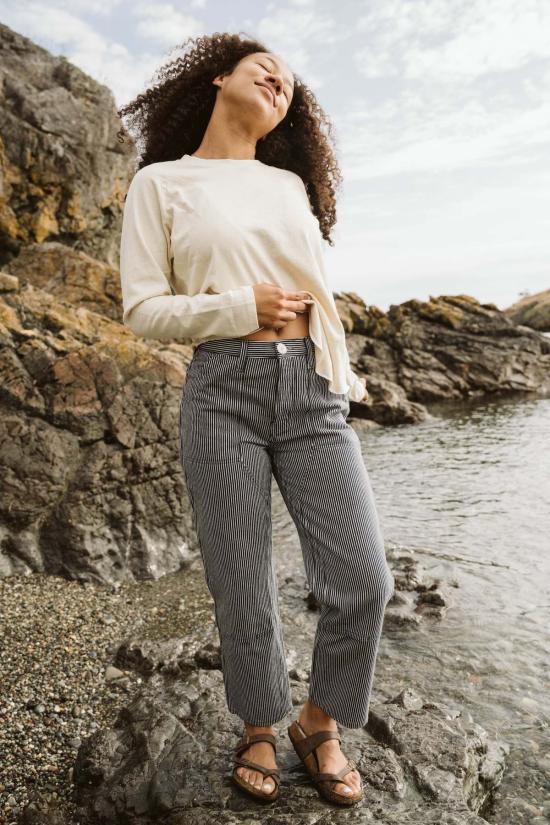  쉽 서플라이 데님 팬츠 선박 공급 만조 바지