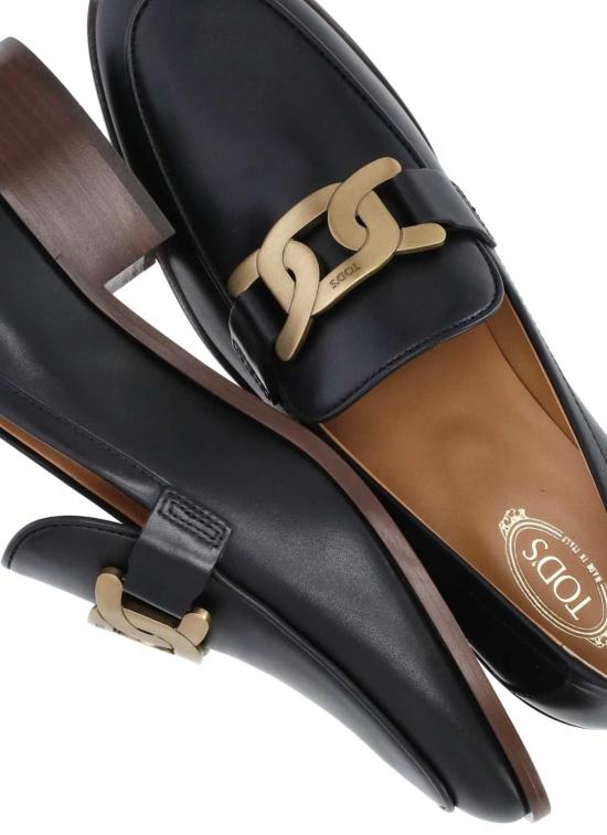  토즈 로퍼 가죽  블랙 - TODS