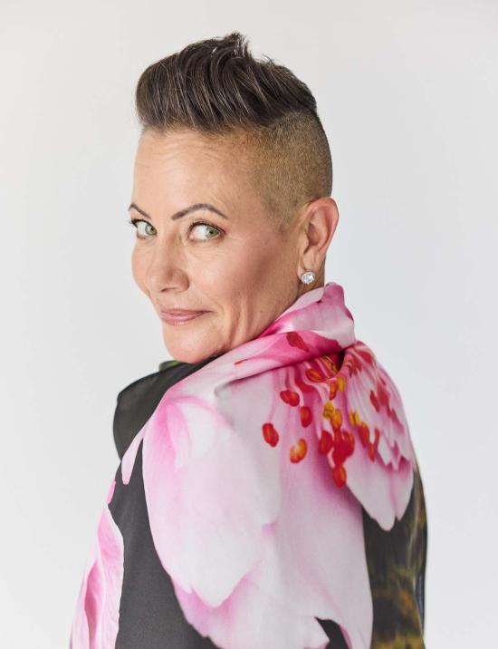  린제이 니콜라스 뉴욕 머플러/스카프 린지 니콜라스 뉴욕 벚꽃 실크 스카프 - LINDSAY NICHOLAS NEW YORK