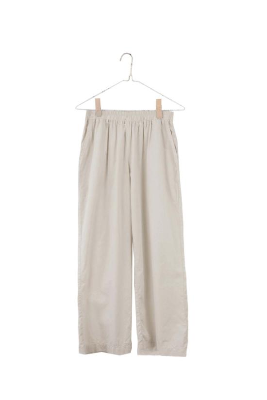  It Is Well L.A. 스트레이트 팬츠 잇이즈웰 L.A. 오가닉 코튼 포플린 크롭 팬츠 - OTHER BRANDS