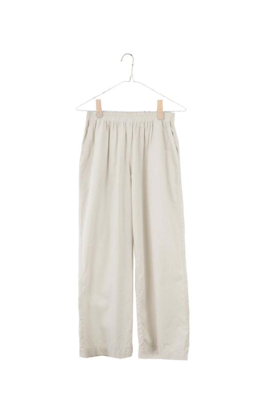  It Is Well L.A. 스트레이트 팬츠 잇이즈웰 L.A. 오가닉 코튼 포플린 크롭 팬츠 - OTHER BRANDS