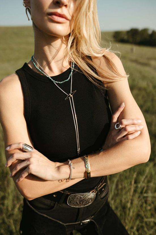 시에라 윈터 주얼리 목걸이/팬던트 무법자 볼로 목걸이 - SIERRA WINTER JEWELRY