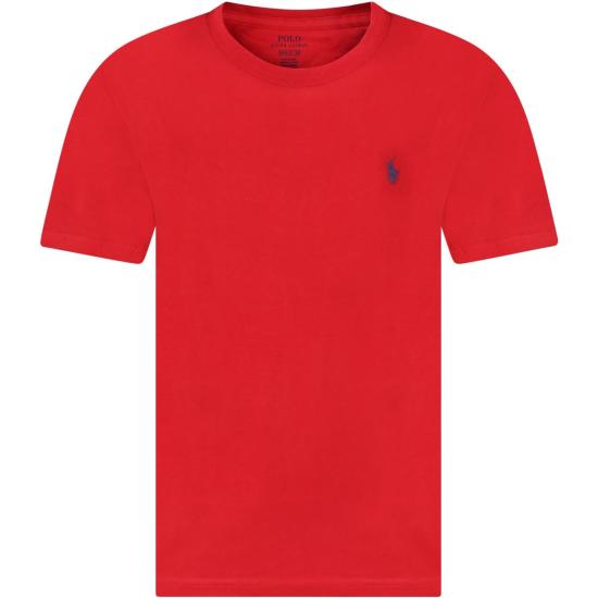  [키즈] 랄프 로렌 트레이닝 상의 아동용 포니 로고 티셔츠 (빨간색)