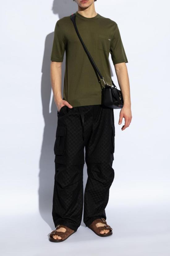  구찌 뮬/슬리퍼 스웨이드 슬라이드 브라운 - GUCCI