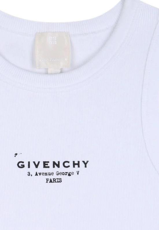 26SS [키즈] 지방시 트레이닝 상의 H31114 10P WHITE - GIVENCHY