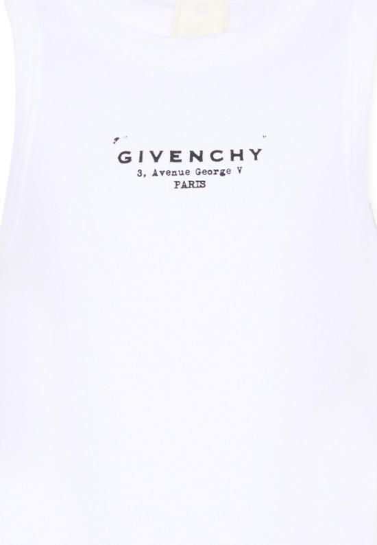 26SS [키즈] 지방시 트레이닝 상의 H31114 10P WHITE - GIVENCHY