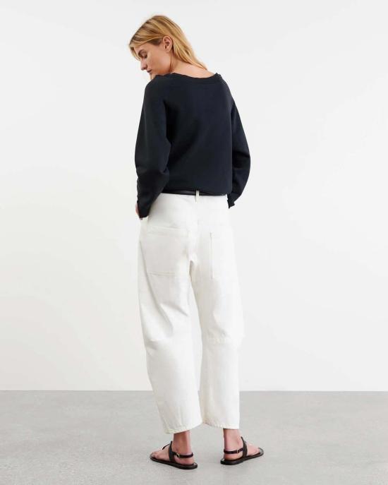  닐리로탄 데님 팬츠 닐리 로탄 숀 진 크림 - NILI LOTAN