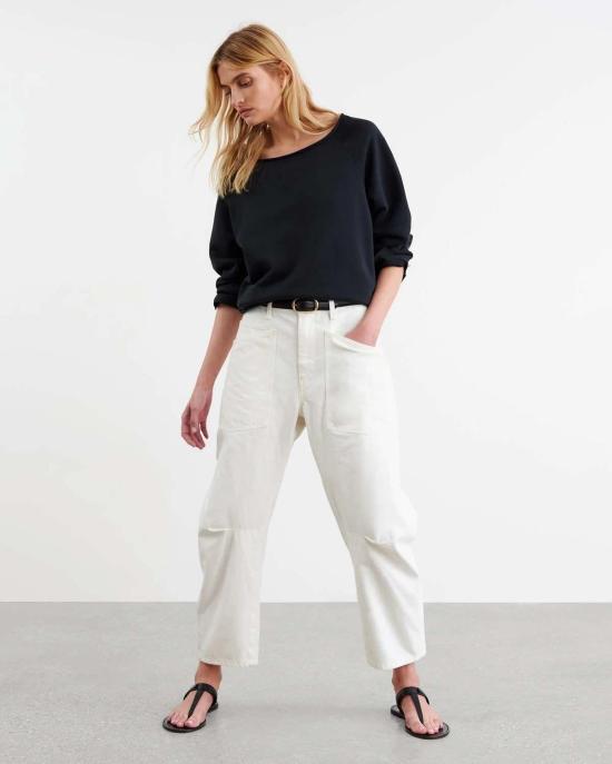  닐리로탄 데님 팬츠 닐리 로탄 숀 진 크림