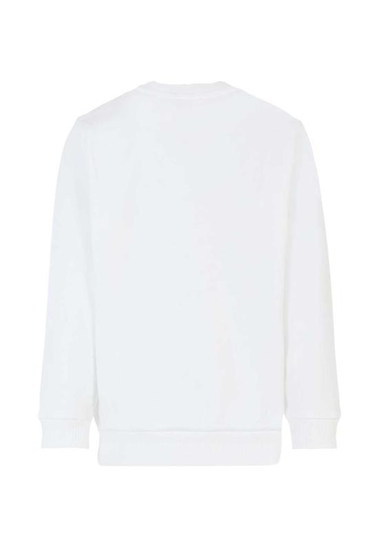  [키즈] 디젤 풀오버 키즈 스웨트셔츠 화이트 - DIESEL