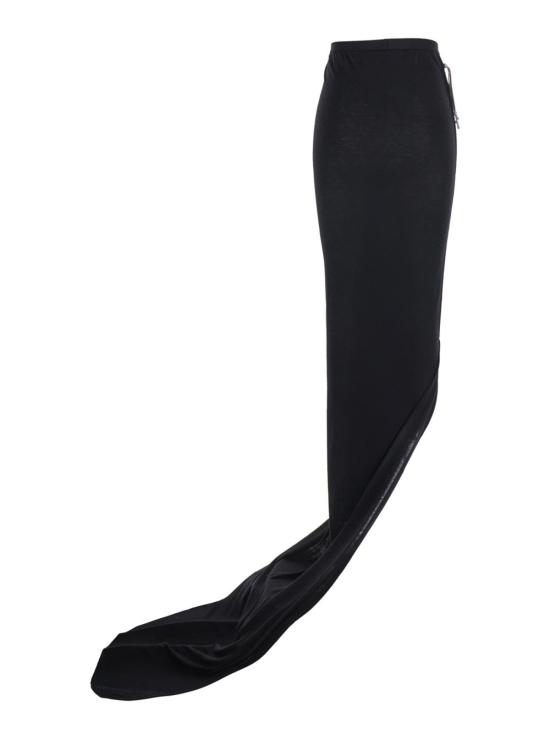  릭 오웬스 롱 스커트 에드푸  블랙