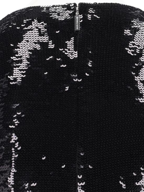  마이클 코어스 숏 원피스 시퀸 미니 드레스 블랙 - MICHAEL KORS