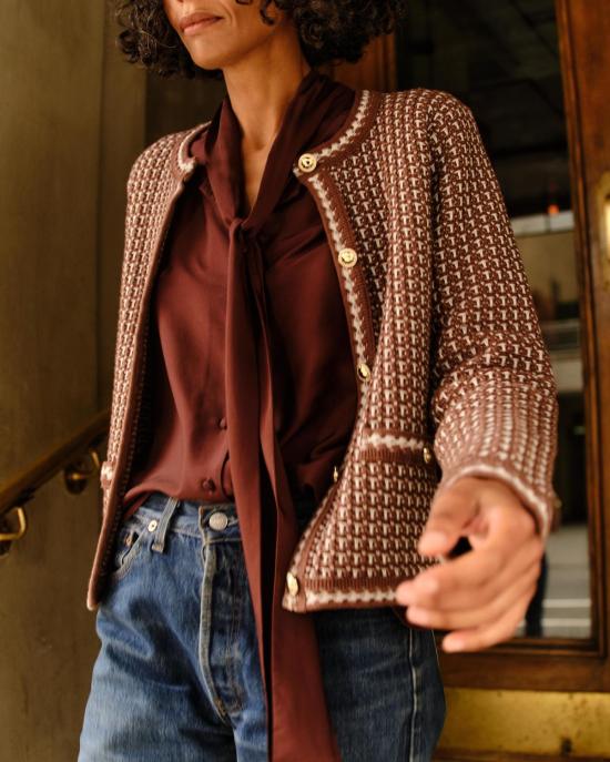  Cartolina 블라우스 카르톨리나 페기 긴팔 상의 - OTHER BRANDS