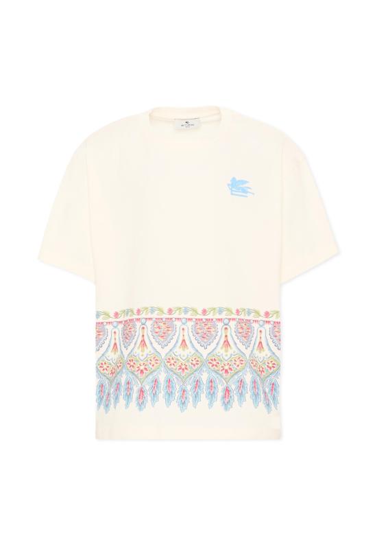 26SS [키즈] 에트로 티셔츠 GY8Q31 Z3672 102 IVORY