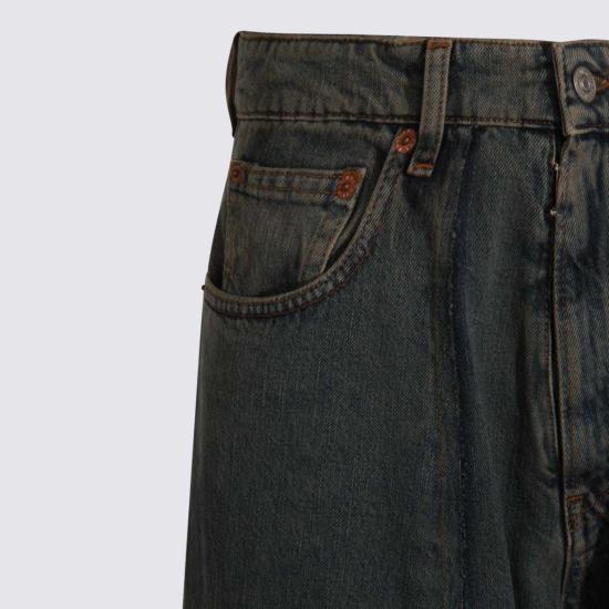  MM6 메종마르지엘라 데님 팬츠 Mm6 메종 마르지엘라 라이트 그레이 코튼 진 라이트 그레이 - MM6 MAISON MARGIELA