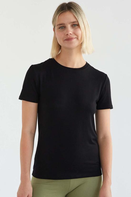  On/off essentials 반팔 티셔츠 Onoff Essentials 뱀부 크루넥 티셔츠 - OTHER BRANDS