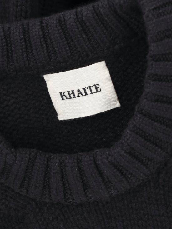  케이트 스웨터 카이트 캐시미어  블랙 - KHAITE