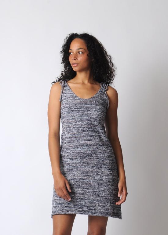  WASTE YARN PROJECT 숏 원피스 폐사 활용 프로젝트 솔 미니 드레스 - OTHER BRANDS