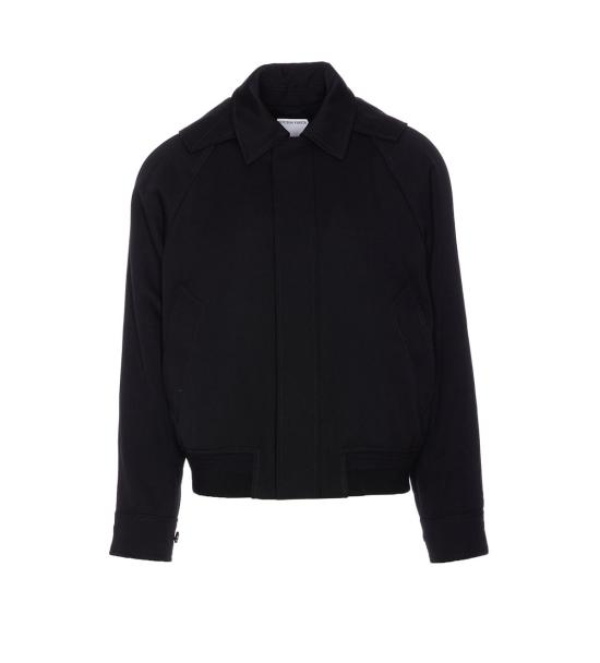  보테가베네타 자켓 보테가 베네타 후드 재킷 블랙