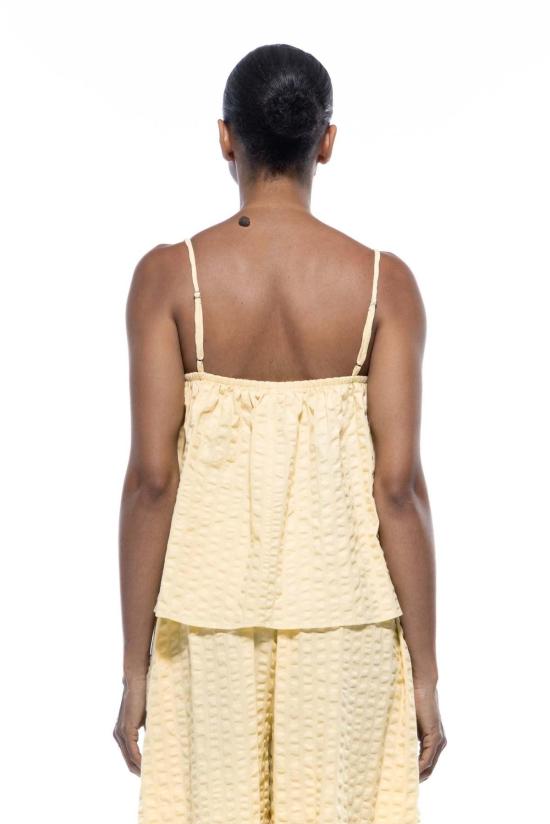  토잇 볼랑 민소매 티셔츠 토잇 볼란트 빅토리아 탑 선 - TOIT VOLANT