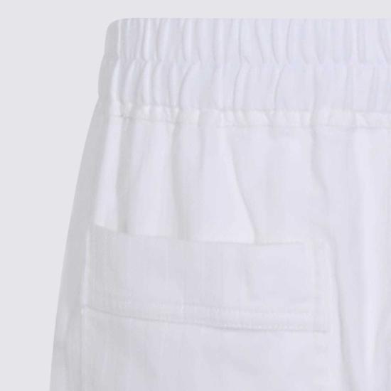  톰포드 팬츠 톰 포드 화이트 코튼  베이지 - TOMFORD