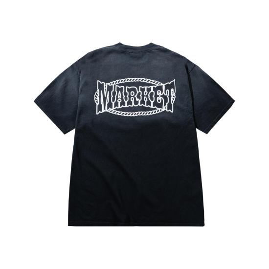  마켓 반팔 티셔츠 살롱 티셔츠 - MARKET