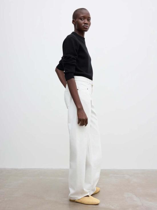  하우스 오브 다그마르 데님 팬츠 하우스 오브 다그마 루즈핏 데님 화이트 - HOUSE OF DAGMAR