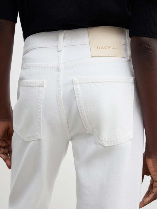  하우스 오브 다그마르 데님 팬츠 하우스 오브 다그마 루즈핏 데님 화이트 - HOUSE OF DAGMAR