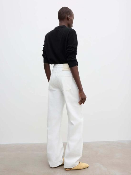  하우스 오브 다그마르 데님 팬츠 하우스 오브 다그마 루즈핏 데님 화이트 - HOUSE OF DAGMAR