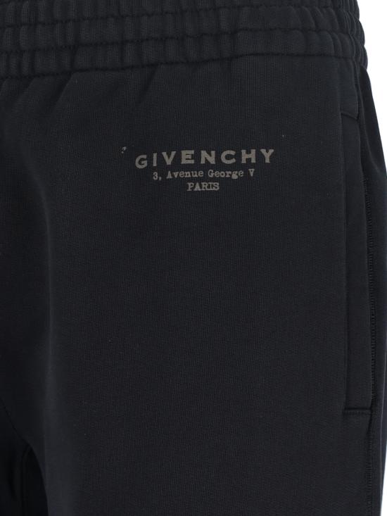  지방시 트레이닝/조거 팬츠 로고 트랙 팬츠 블랙 - GIVENCHY