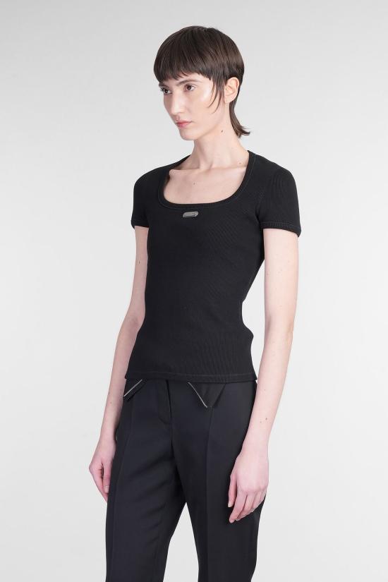  알렉산더 맥퀸 민소매 티셔츠 탱크탑 블랙 - ALEXANDER MCQUEEN