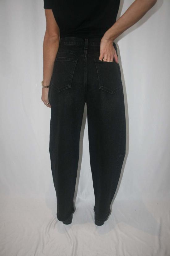  피스톨라 데님 팬츠 Pistola Eli 하이라이즈 배럴 진 - PISTOLA