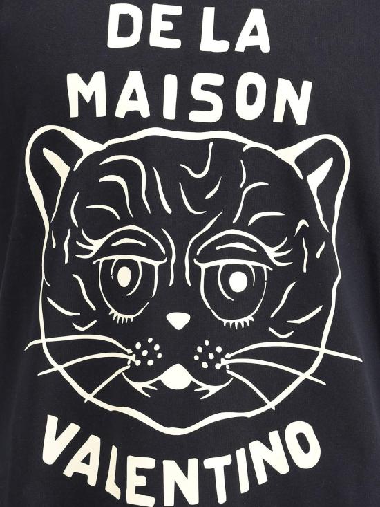  발렌티노 가라바니 반팔 티셔츠 Valentino 르 샤 드 라 메종 티셔츠 - VALENTINO GARAVANI