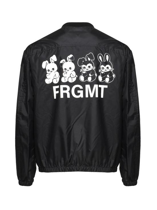  몽클레어 봄버 자켓 몽클레르 X 프르그먼트 오스트리아 봄버 블랙 - MONCLER