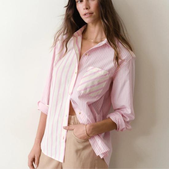  Marine Layer 셔츠 마린 레이어 제인 릴렉스드 셔츠 - MARINE LAYER