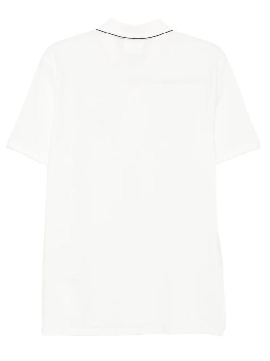 26SS 씨피 컴퍼니 폴로 티셔츠 RCCMPL722A 005263W 103 Gauze white - C.P. COMPANY